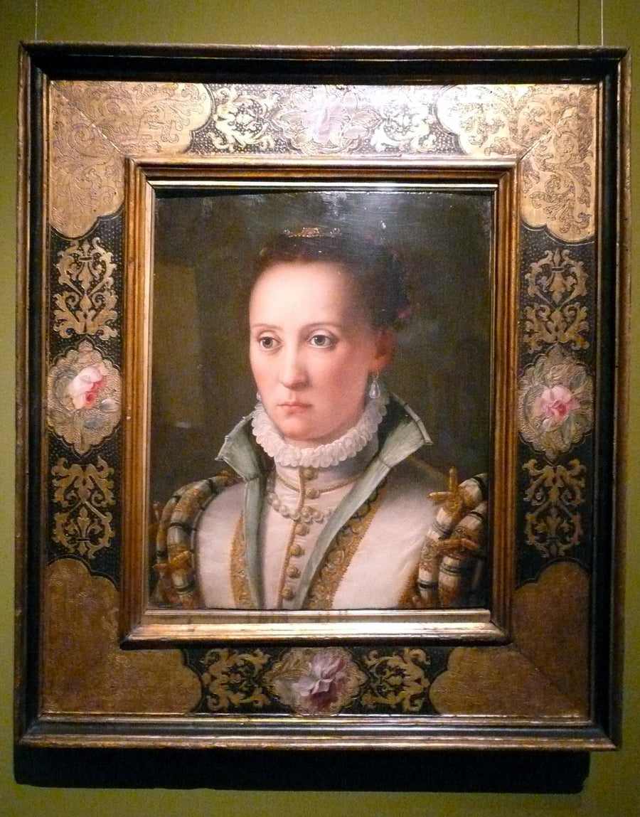 Portræt af en ung kvinde - Bronzino