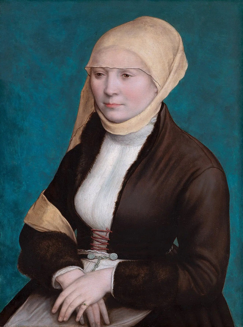 Portræt af en ung kvinde - Hans Holbein den Yngre