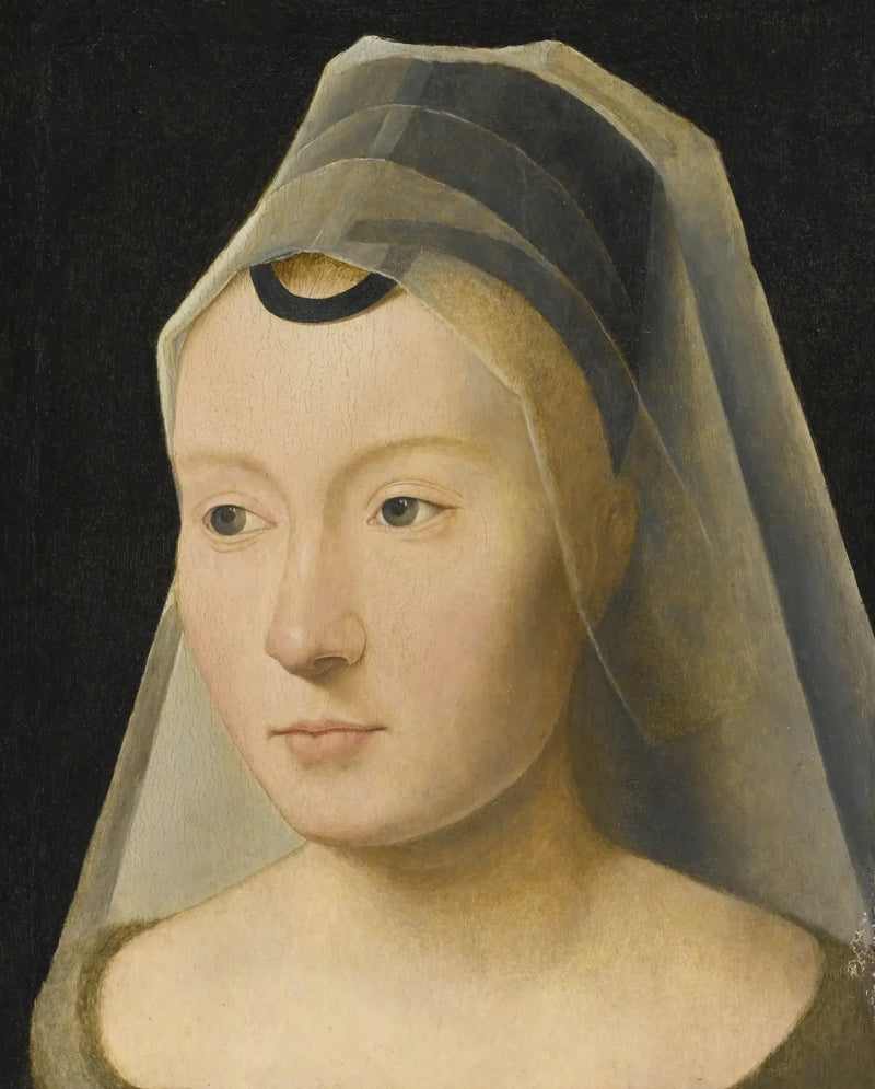 Portræt af en ung kvinde - Hans Memling
