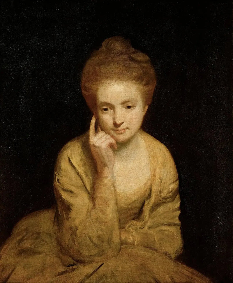 Portræt af en ung kvinde - Joshua Reynolds