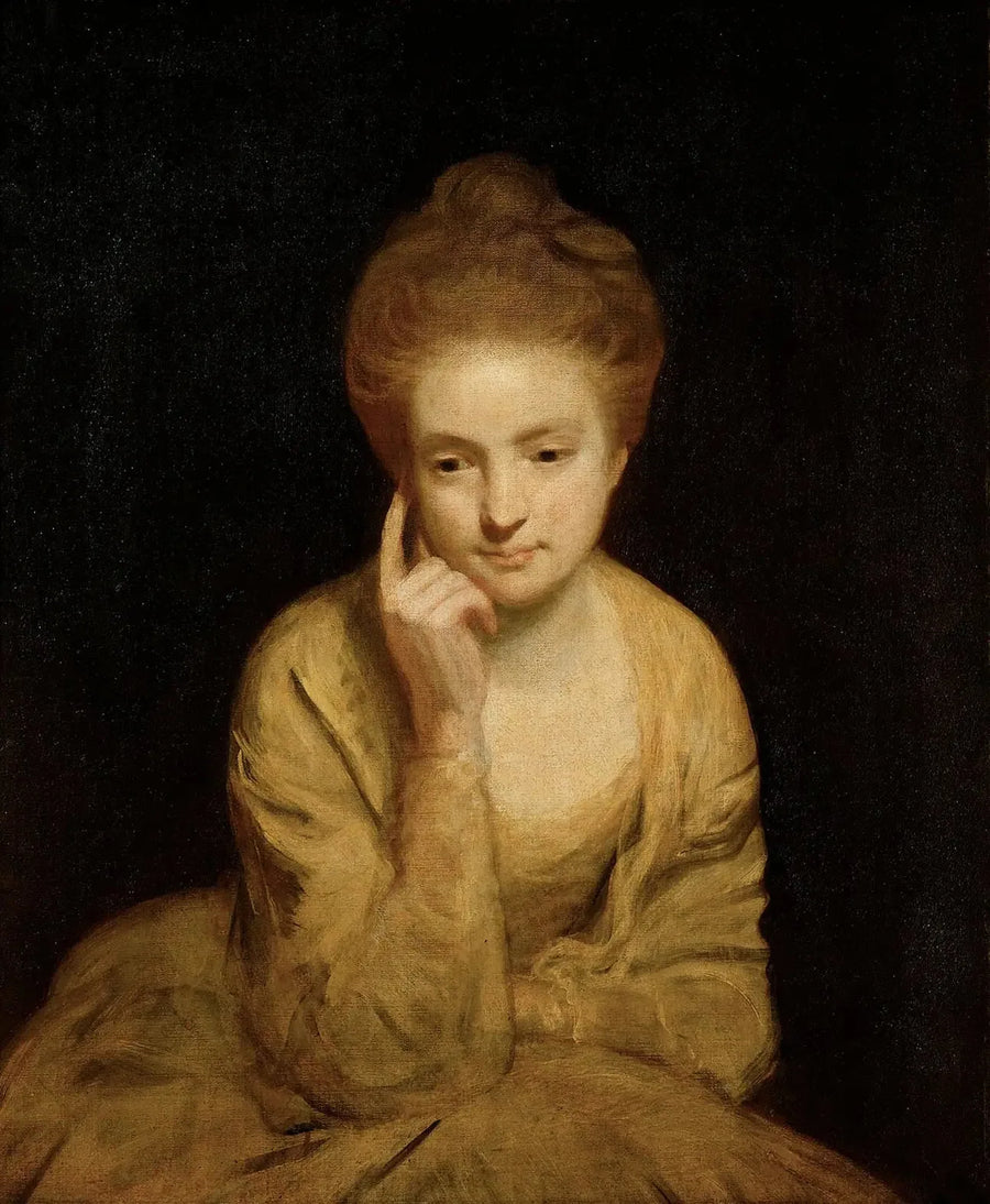 Portræt af en ung kvinde - Joshua Reynolds