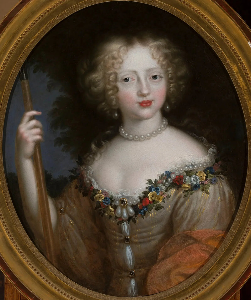Portræt af en ung kvinde - Pierre Mignard
