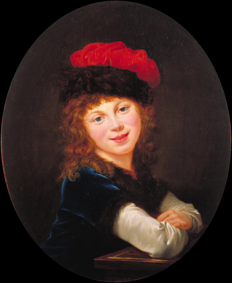 Portrait d'une jeune fille - Elisabeth Vigée Le Brun