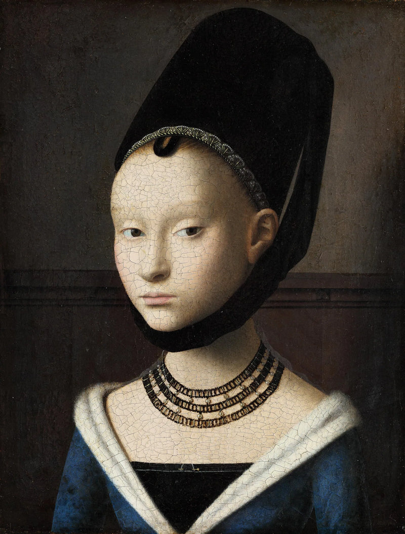 Portræt af en ung pige - Petrus Christus