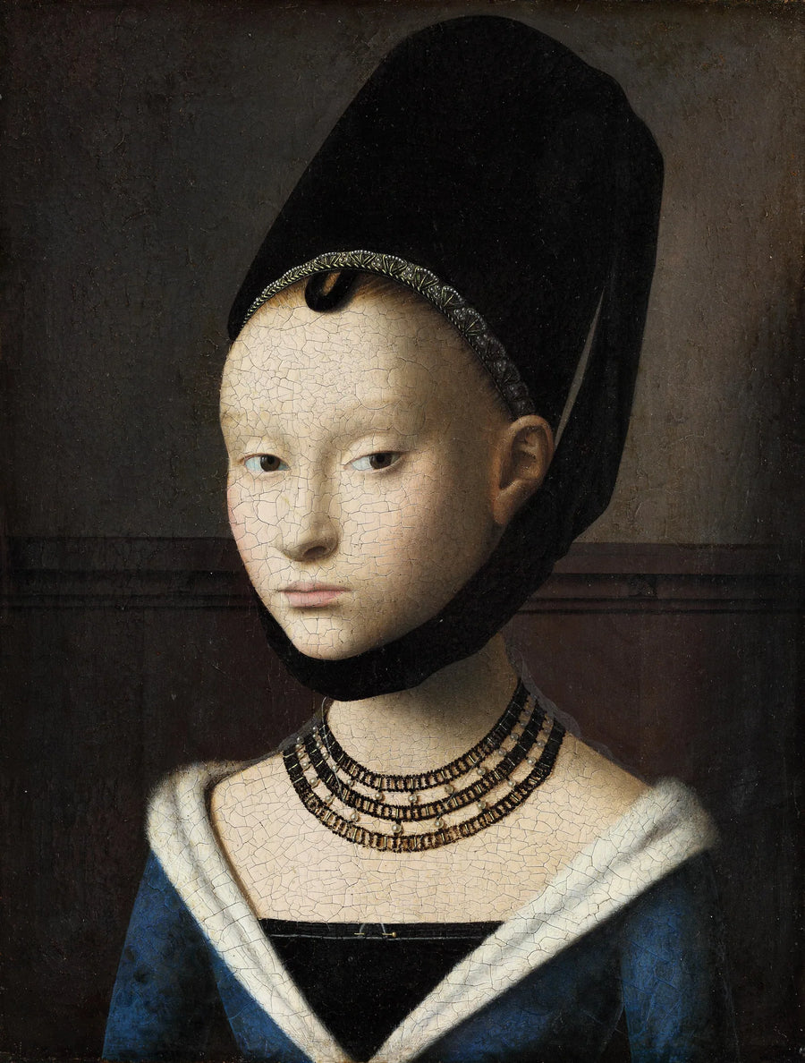 Portræt af en ung pige - Petrus Christus