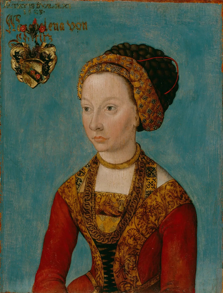 Portræt af en brud - Lucas Cranach den Ældre