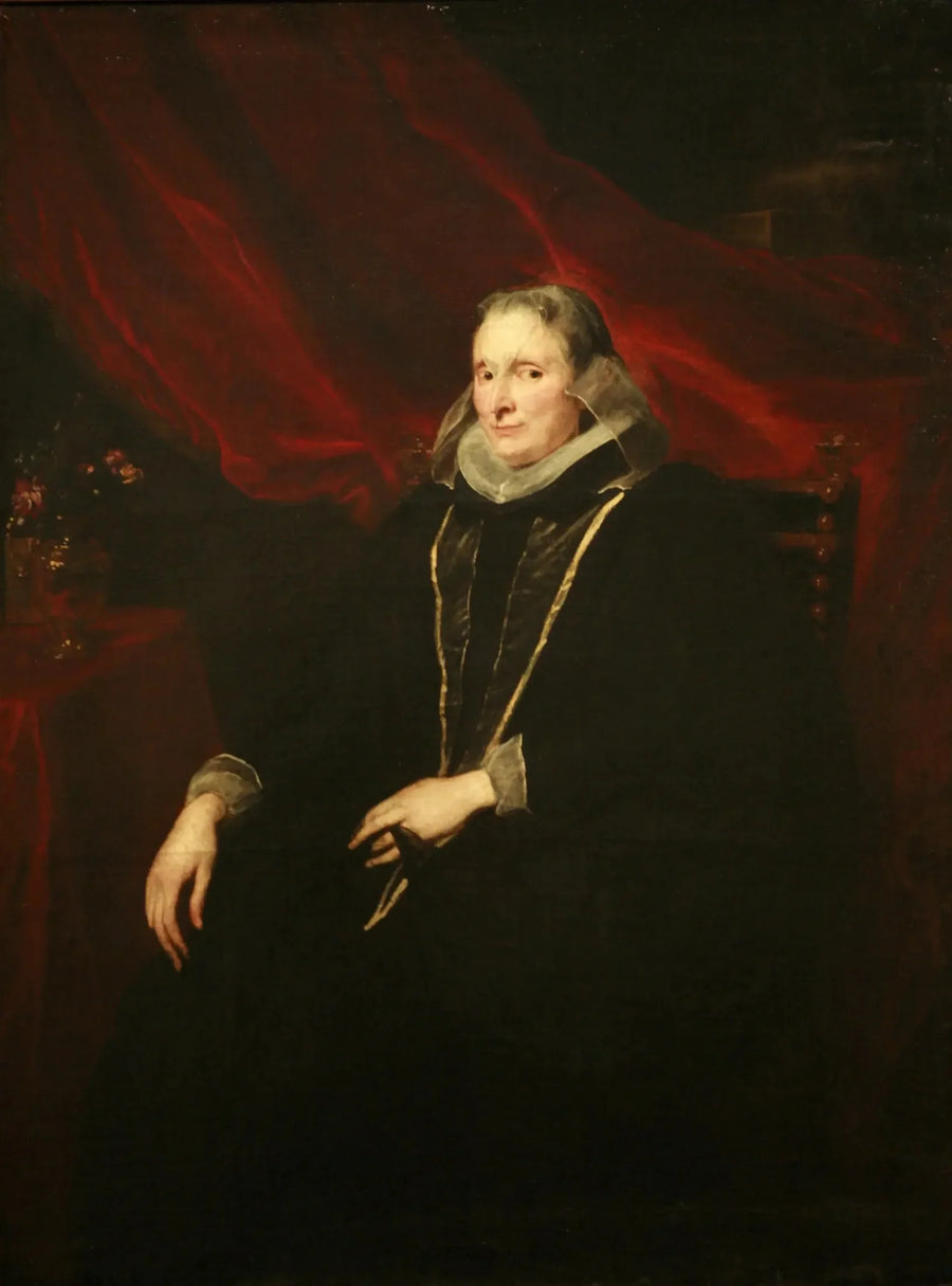 Portrait af en adelige genovianer - Antoine van Dyck