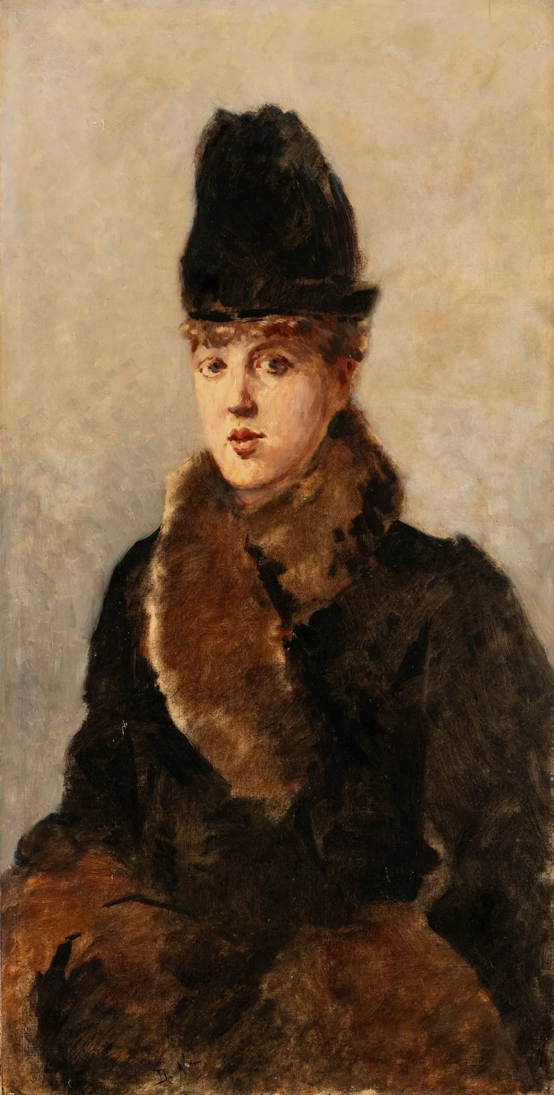 Portræt af en parisienne - Giuseppe De Nittis