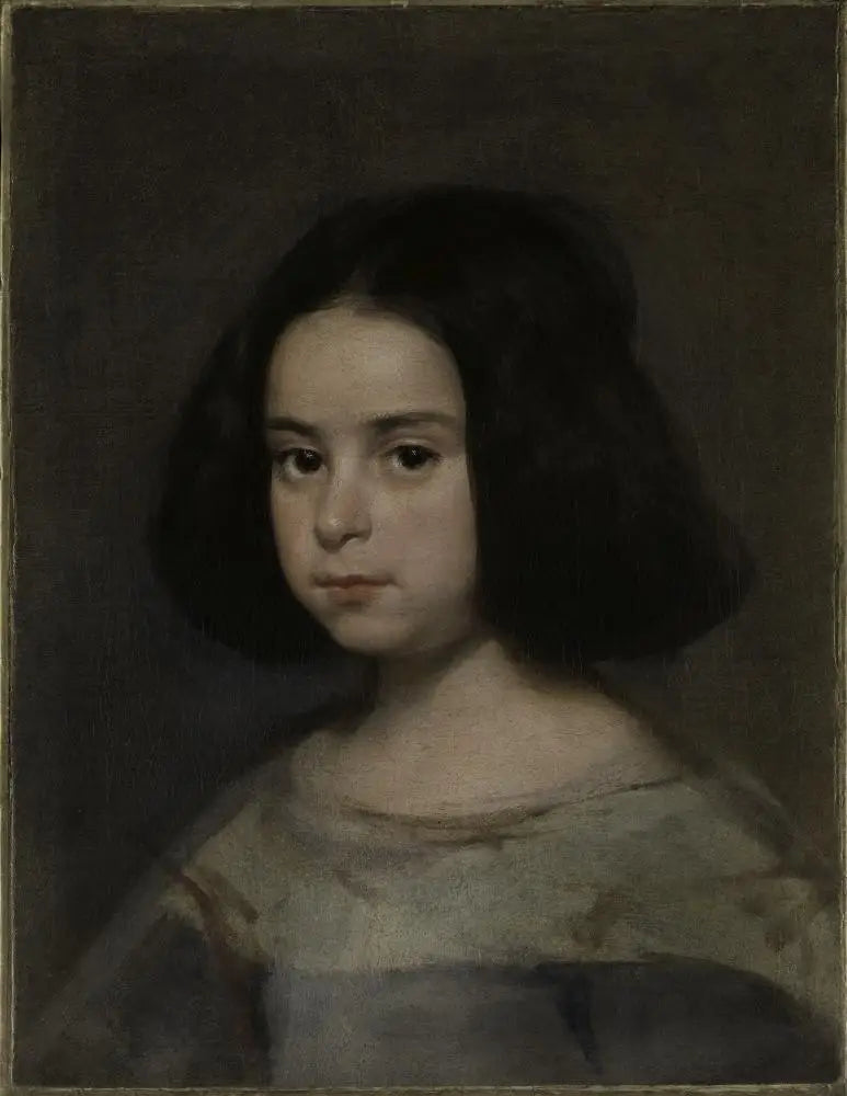 Portræt af en lille pige - Diego Velázquez
