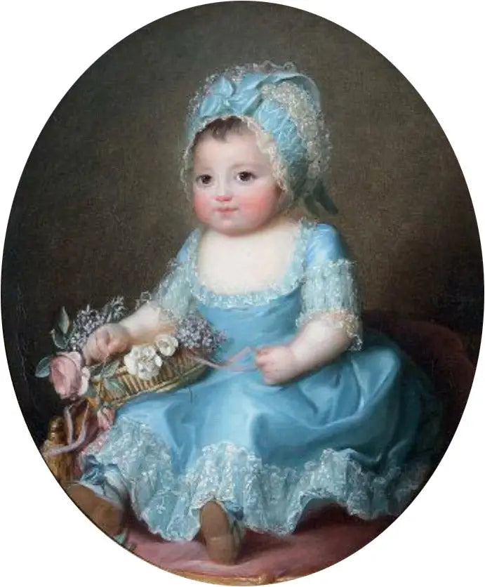 Portrait d'une petite fille dite Sophie de Bourbon, mademoiselle d'Artois (1776-1783) - Elisabeth Vigée Le Brun