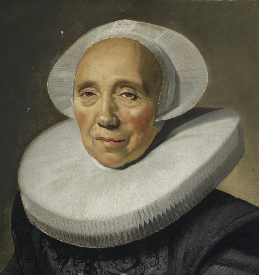 Portræt af en gammel kvinde - Frans Hals