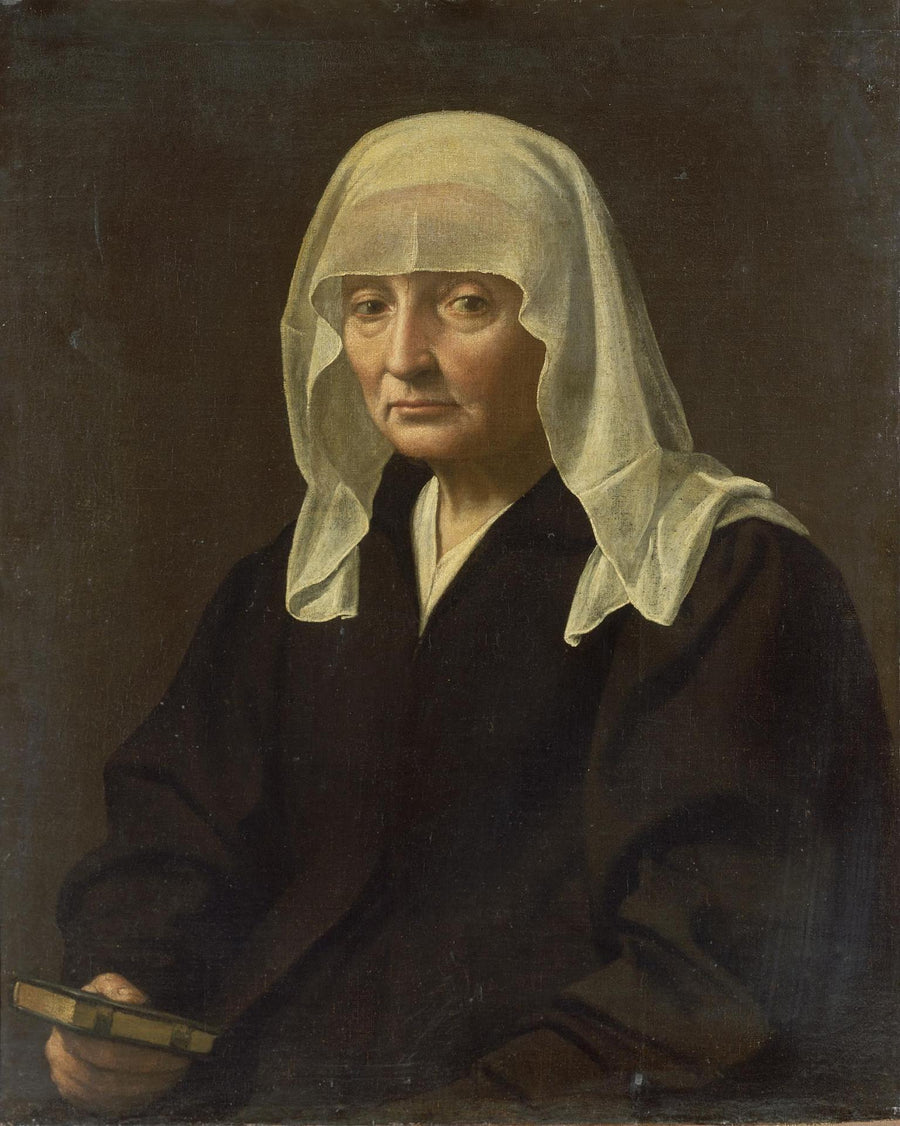 Portræt af en gammel kvinde - Sebastiano del Piombo