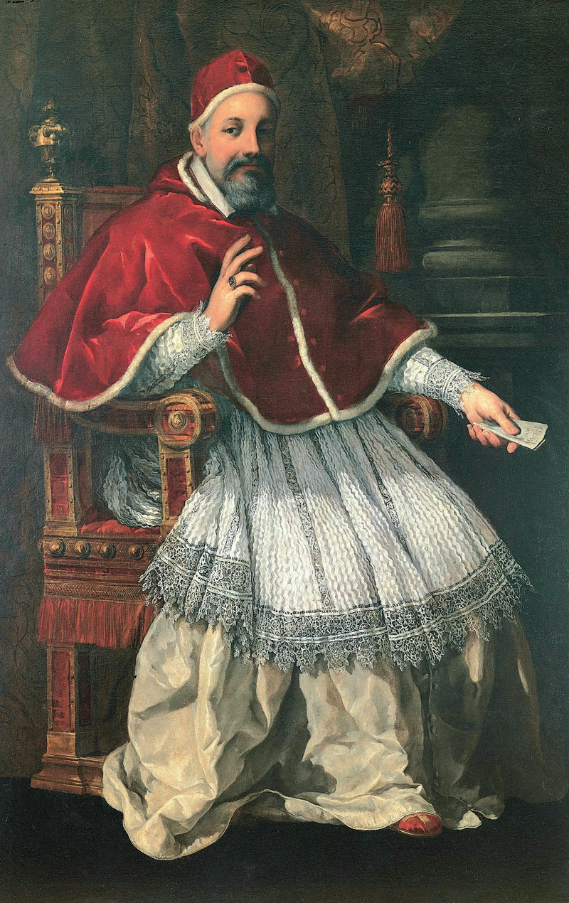 Portræt af Urbain VIII - Pietro da Cortona