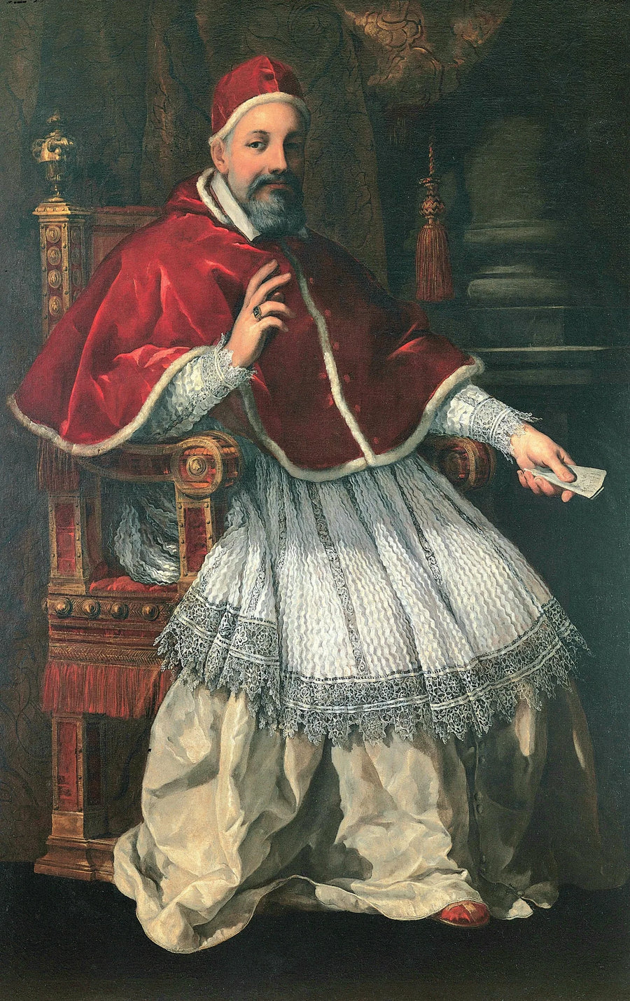 Portræt af Urbain VIII - Pietro da Cortona