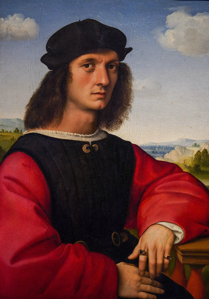 Portræt af Agnolo Doni - Raphael Sanzio