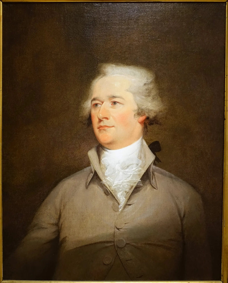 Portræt af Alexander Hamilton - John Trumbull