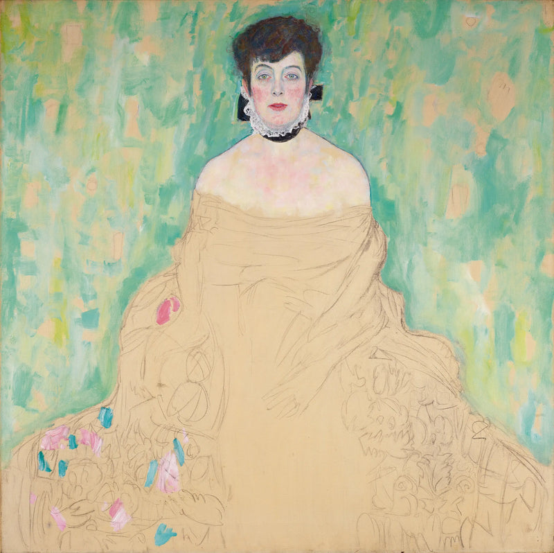 Portræt af Amalie Zuckerkandl - Gustav Klimt