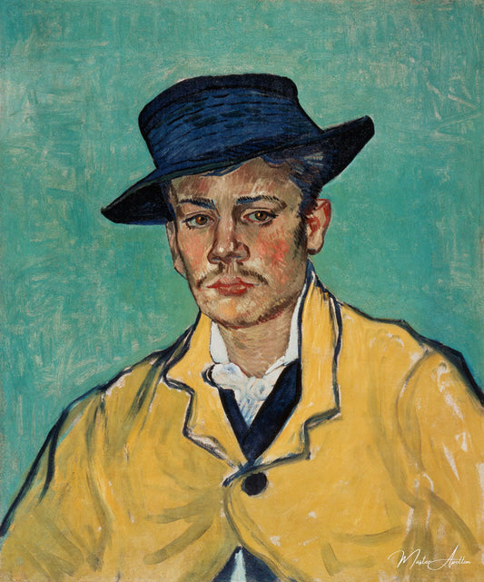 Portrait d'Amand Roulin à l'âge de 17 ans - Van Gogh - Reproductions de tableaux et peintures haut de gamme