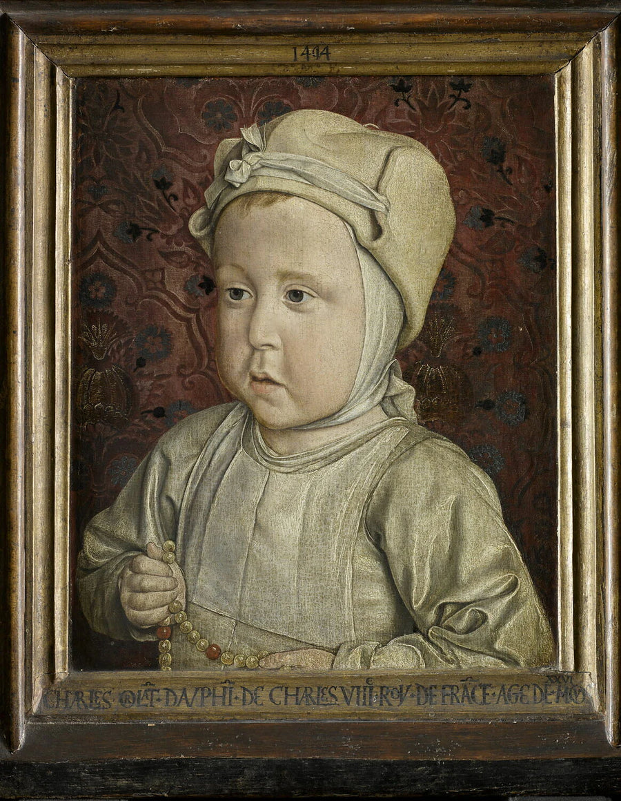 Portrait du dauphin Charles-Orlant (1492-1495), fils du roi Charles VIII et d'Anne de Bretagne - Jean Hey