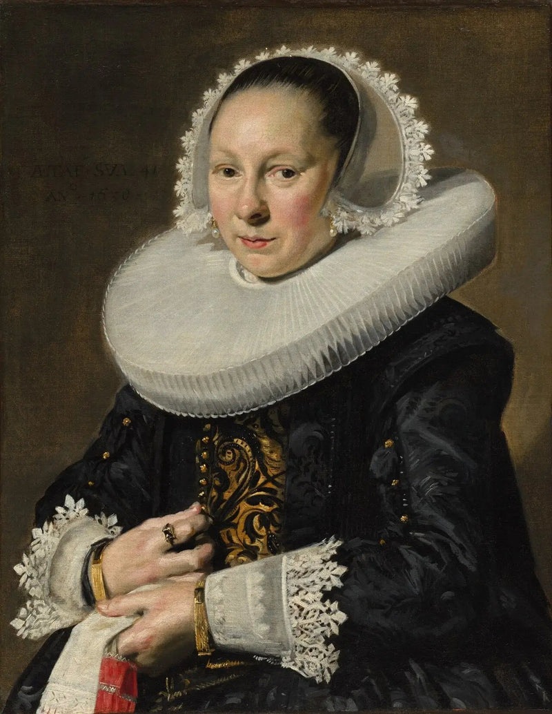 Portrait af Aeltje Dircksdr. Pater (1597-1678) - Frans Hals