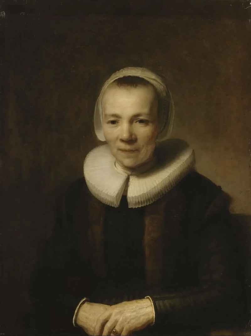 Portræt af Baertje Martens - Rembrandt