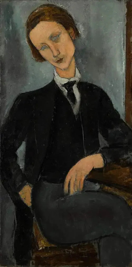 Portræt af Baranowski - Amedeo Modigliani