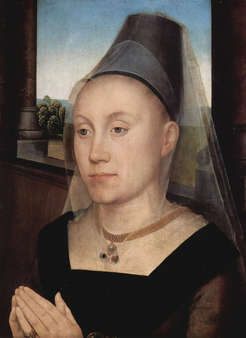 Portræt af Barbara van Vlaendenbergh - Hans Memling
