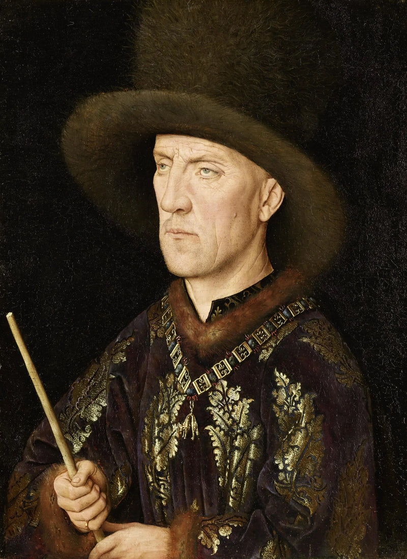 Portræt af Baudoin de Lannoy - Jan van Eyck