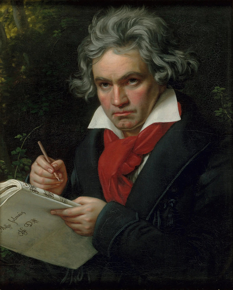 Beethoven-portræt - Joseph Karl Stieler