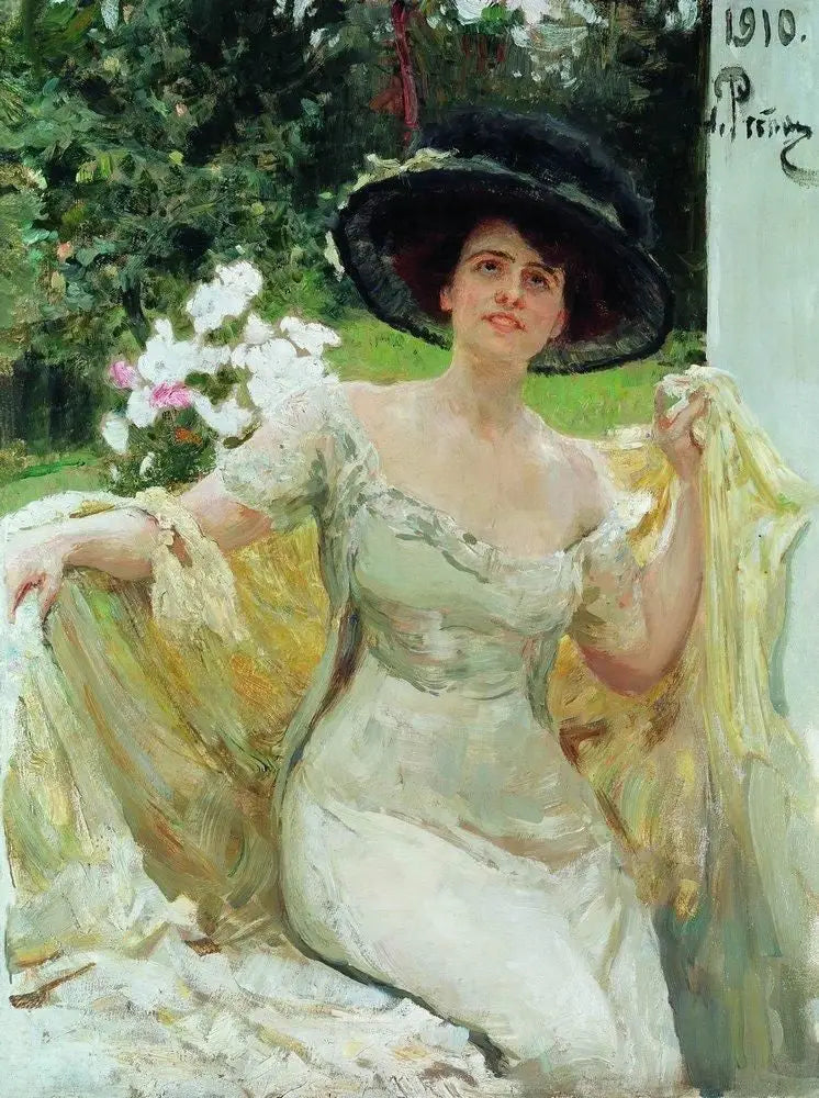 Bella Gorskaya-portræt - Ilya Repin