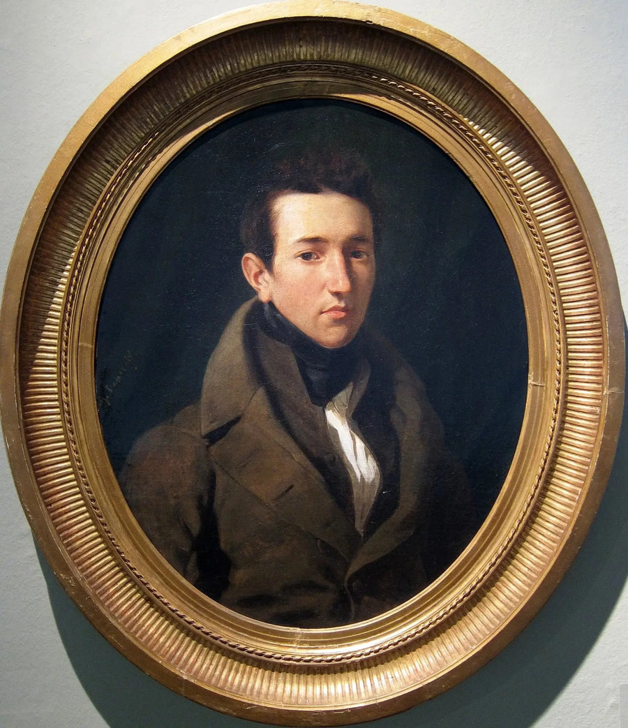 Portræt af Bellinger - Eugène Delacroix