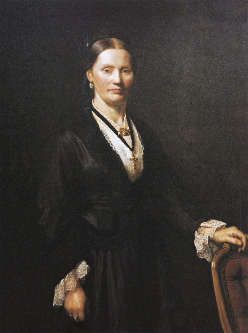 Portræt af Bertha Cecilie Krøyer - Peder Severin Krøyer