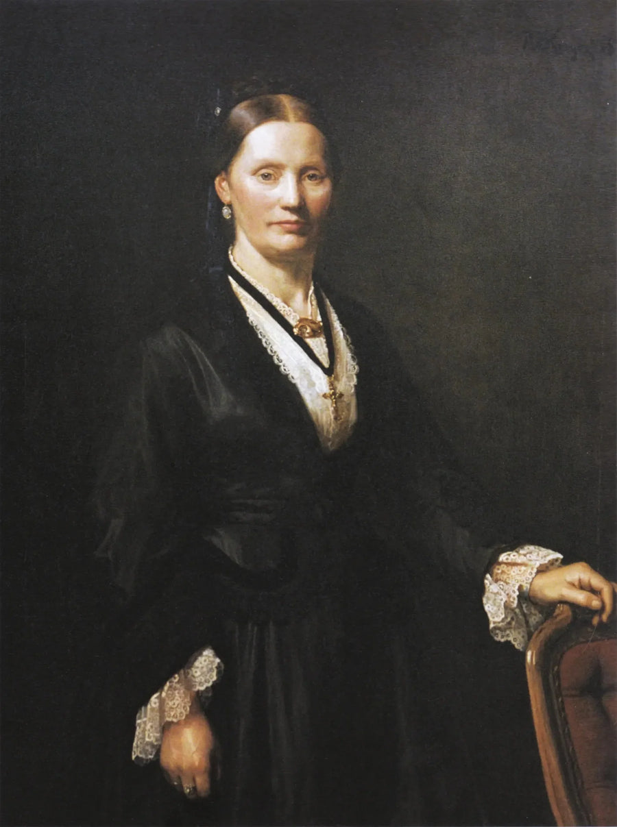 Portræt af Bertha Cecilie Krøyer - Peder Severin Krøyer