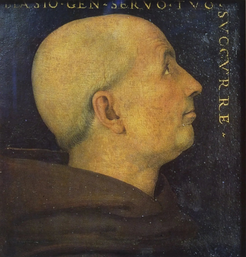 Portræt af Biagio Milanesi - Pietro Perugino