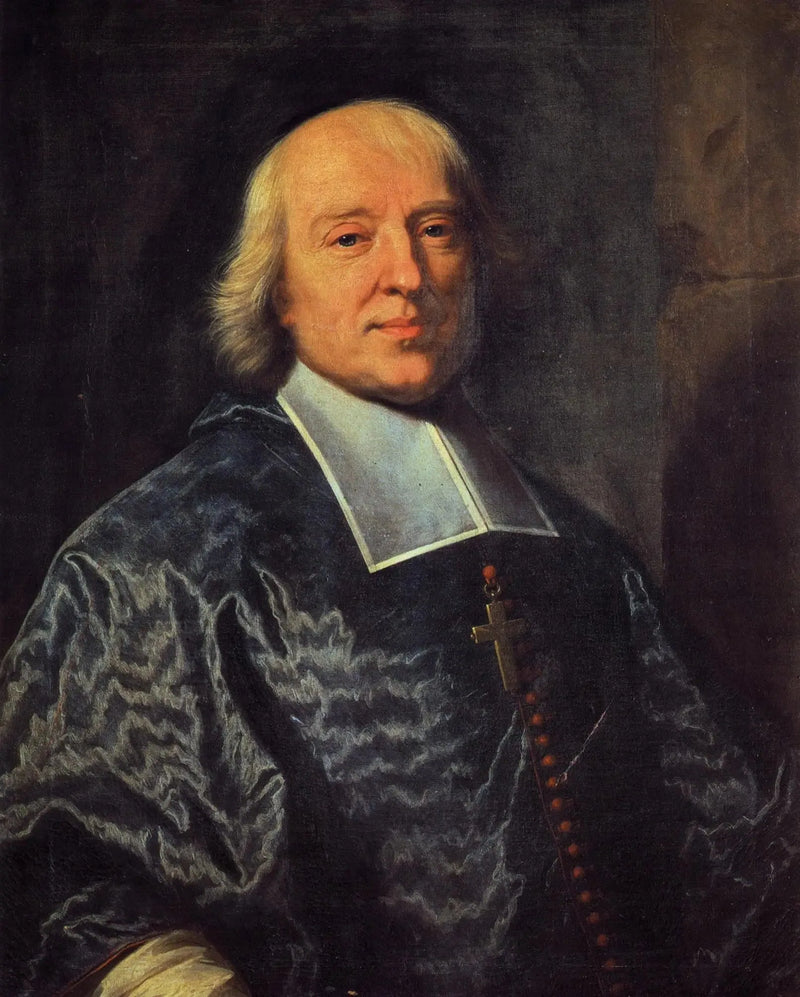 Portræt af Bossuet - Hyacinthe Rigaud