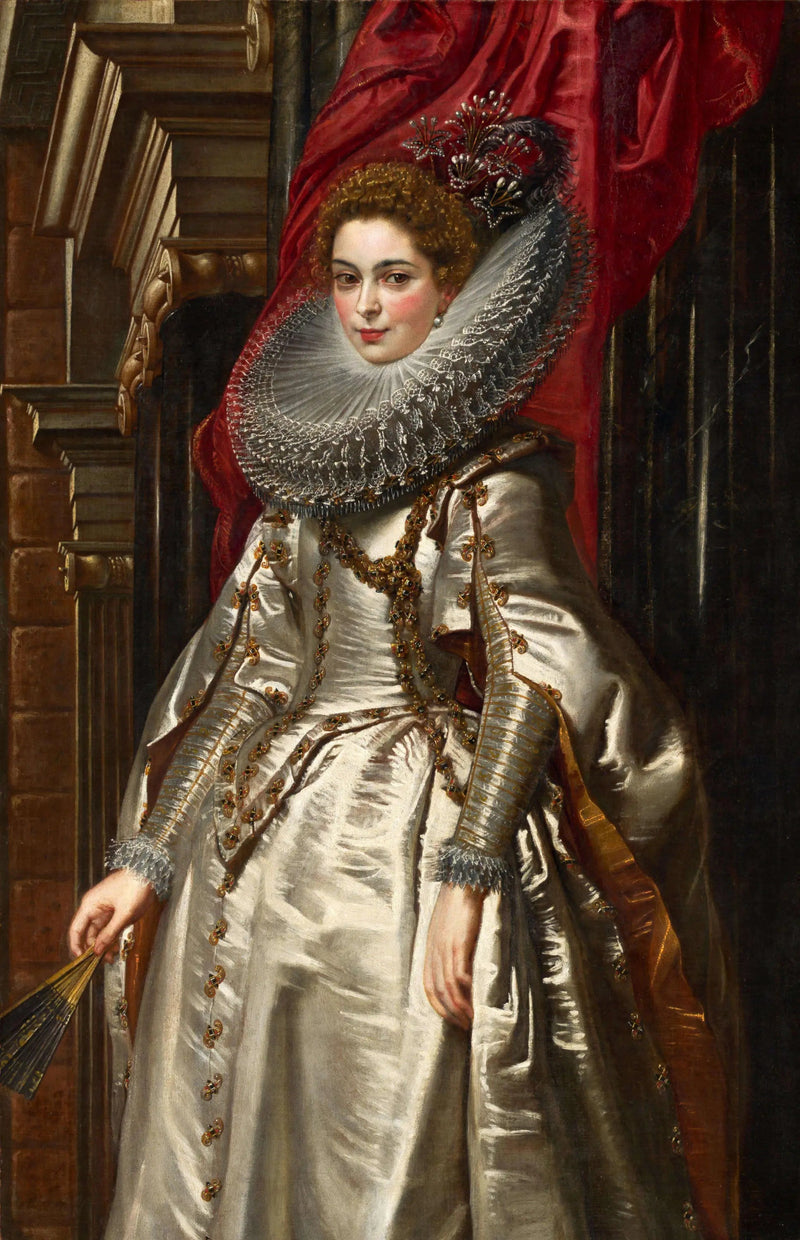 Portræt af Brigida Spinola Doria - Peter Paul Rubens