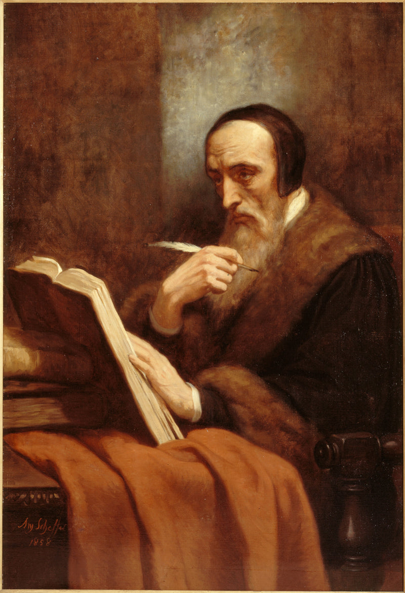 Calvin-portræt - Ary Scheffer