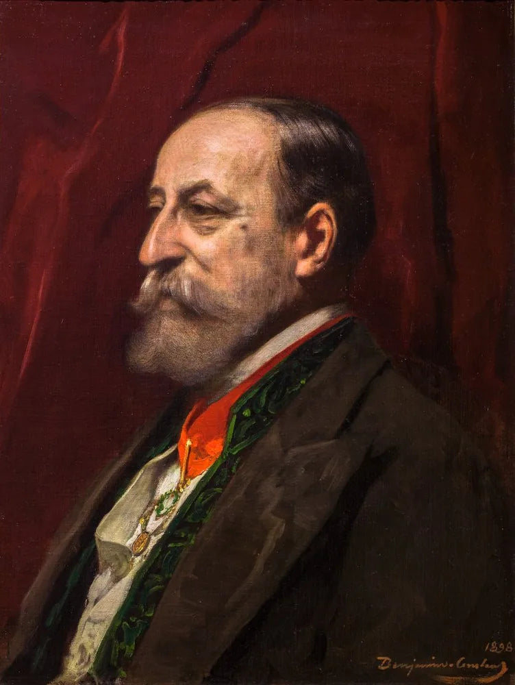 Portrait de Camille Saint-Saëns - Jean-Joseph Benjamin-Constant image 1 tableau peint à l’huile sur toile