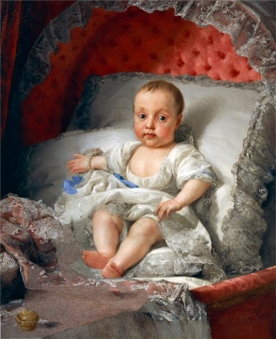 Portræt af Carlota Joaquina af Spanien (1775-1830) - Anton Raphael Mengs