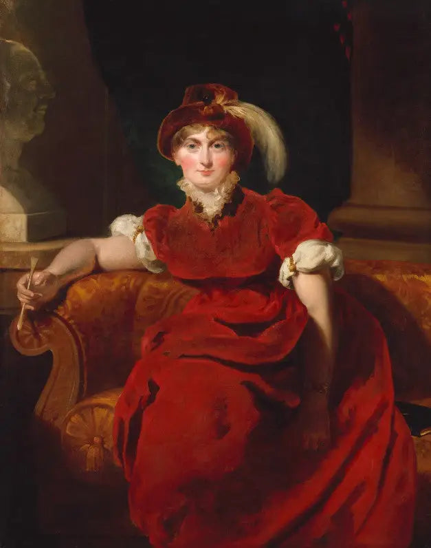 Portræt af Caroline af Brunswick - Thomas Lawrence