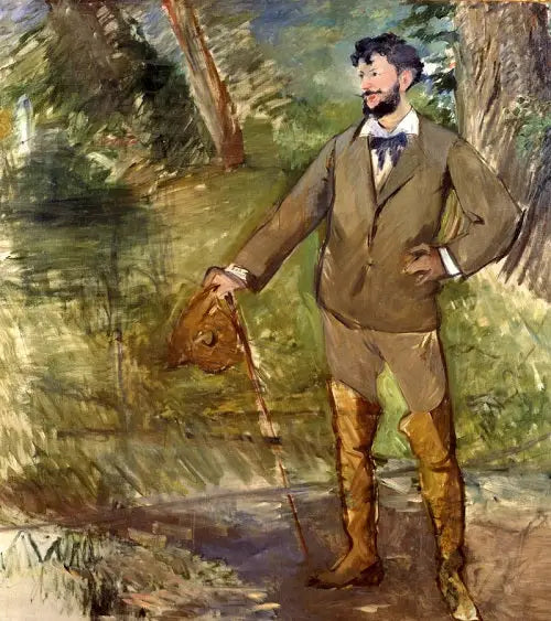 Portræt af Carolus-Duran - Édouard Manet