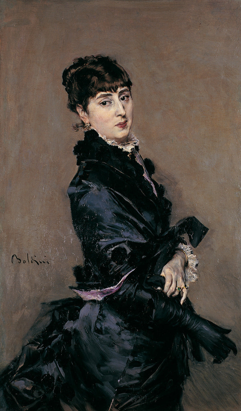 Portræt af Cecilia de Madrazo Fortuny - Giovanni Boldini