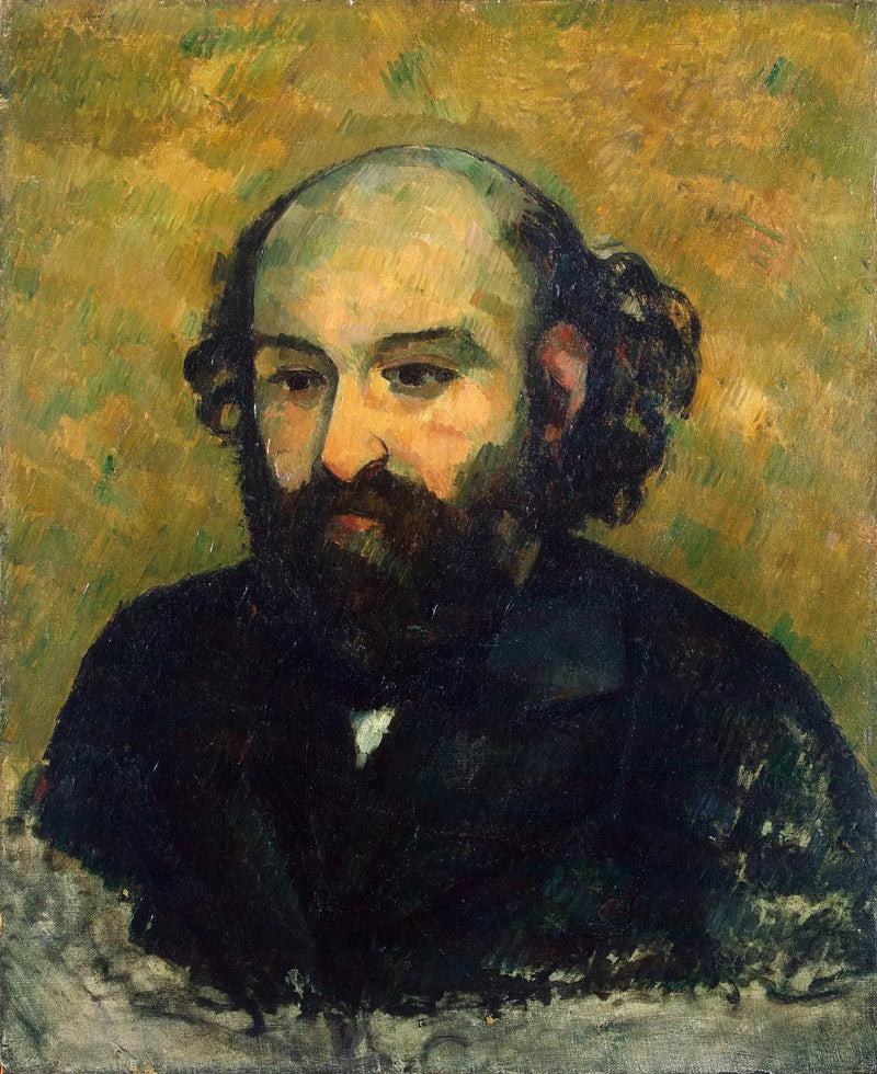 Portræt af Cezanne, efter Renoir - Paul Cézanne
