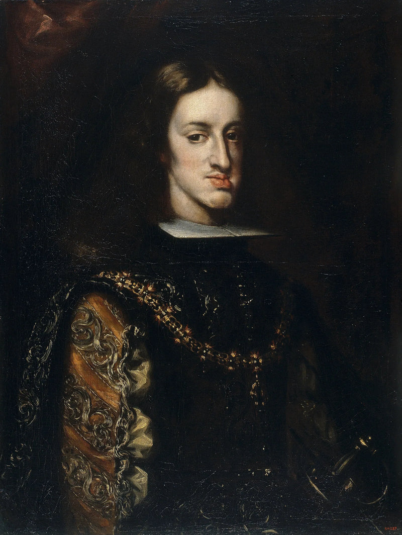 Portræt af Charles II - Claudio Coello
