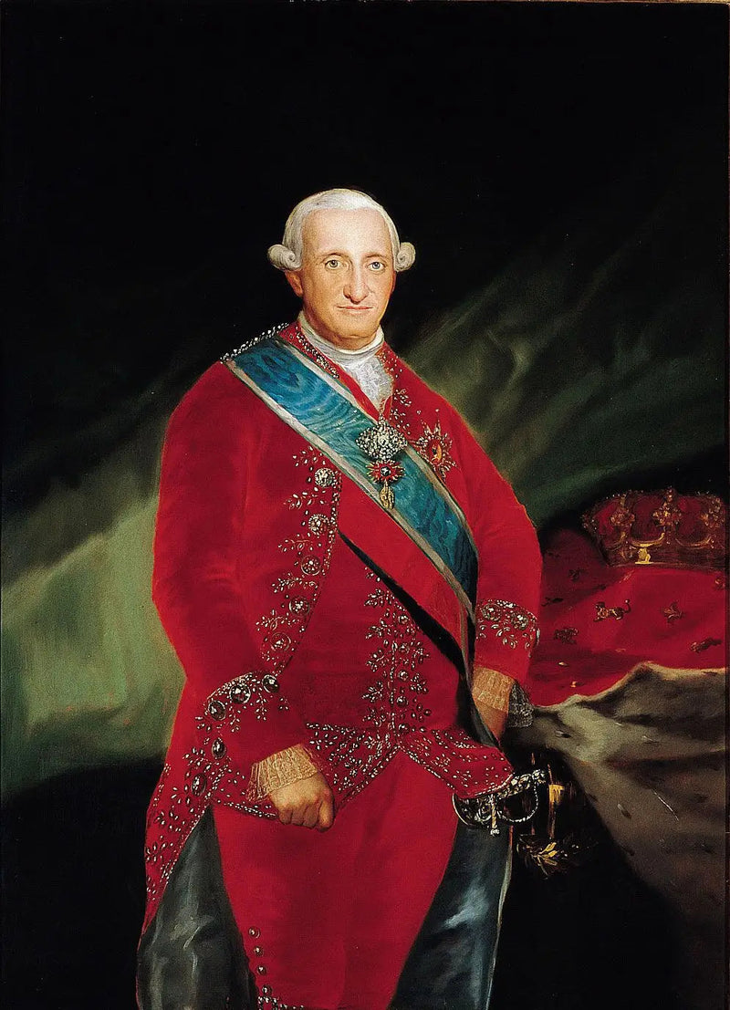 Portræt af Charles IV af Spanien - Francisco de Goya