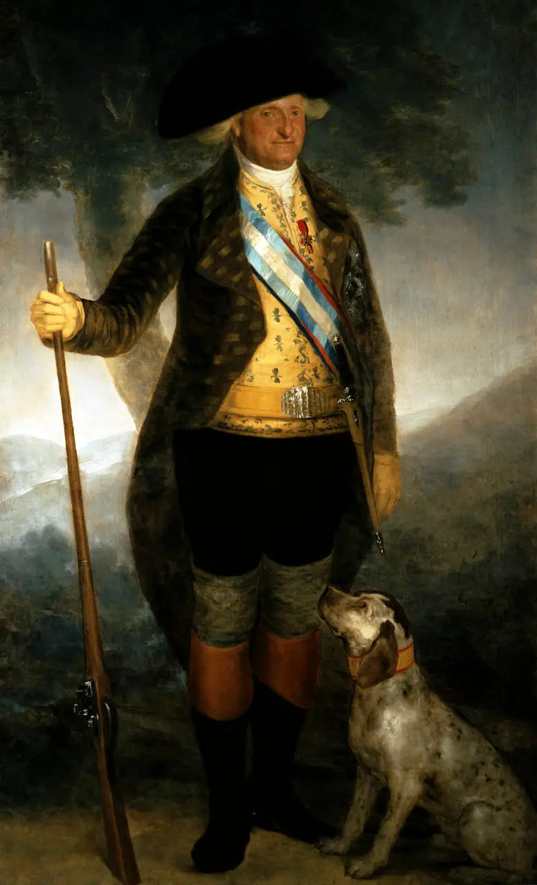 Portræt af Charles IV, konge af Spanien - Francisco de Goya