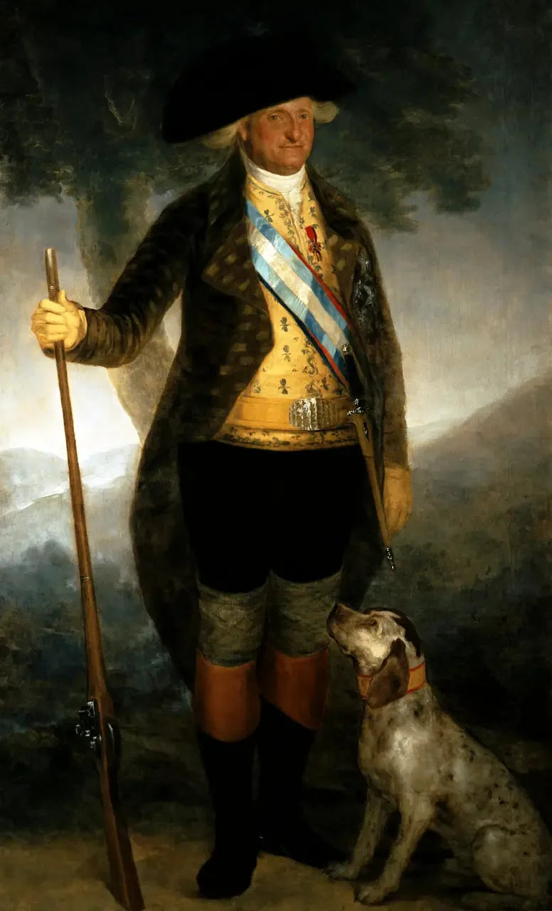 Portræt af Charles IV, konge af Spanien - Francisco de Goya