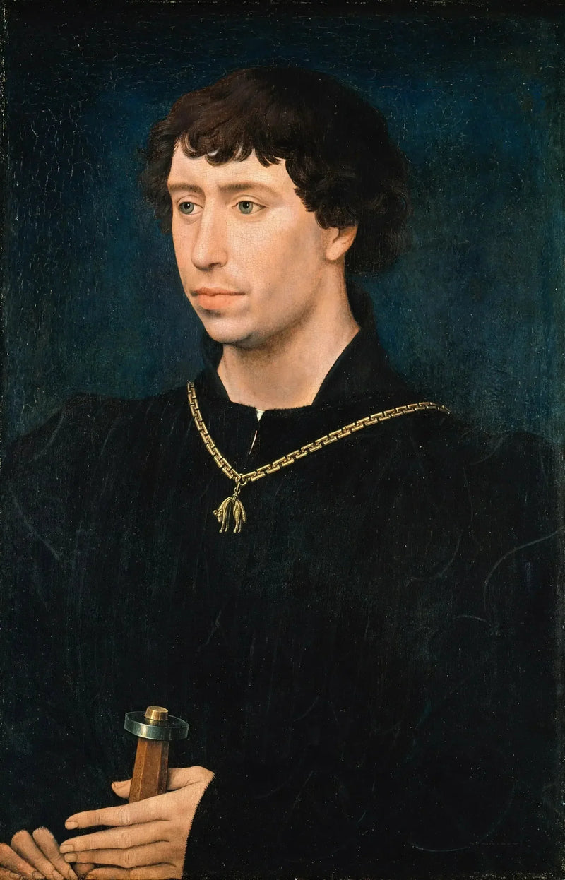 Portræt af Karl den Vovede - Rogier van der Weyden