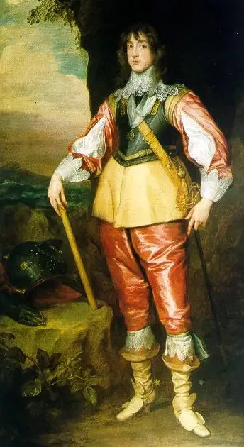 Portrait de Charles Louis, électeur palatin (1617-1680), en exil - Antoine van Dyck