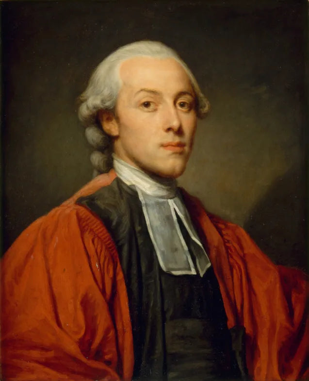 Portræt af Charles-Paul-Jean-Baptiste de Bourgevin de Vialart de Saint-Morys, rådgiver ved Storkammeret i Parlementet i Paris - Jean-Baptiste Greuze